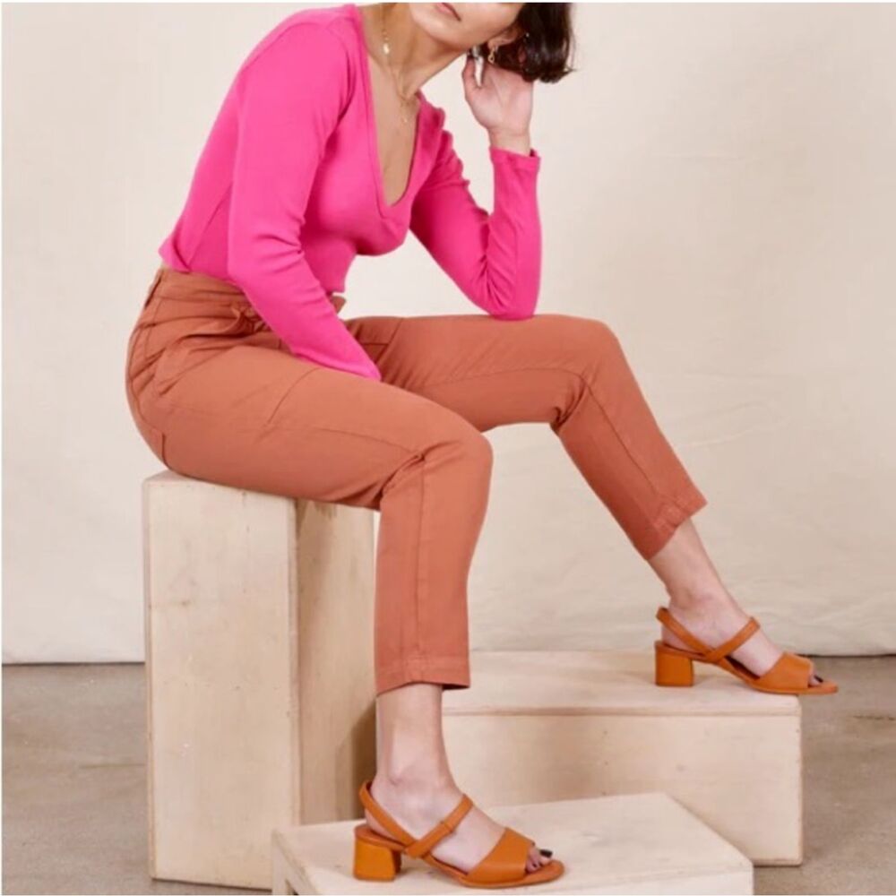 Big Bud Press Pencil Pant in Clay Size XS Made in USA